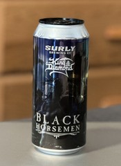 King Diamond Black Horsemen Beer Can *EMPTY* 2019 ULTRA RARE Mercyful Fate Surly