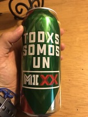 Bar Decorations 2022 Cerveza XX beer can Mexico Steve Aoki DJ Special Edition