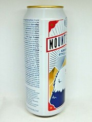 Empty Beer Can MOUNT EAGLE American Style Lager 500 ml. Germany 2021 Bottom Open