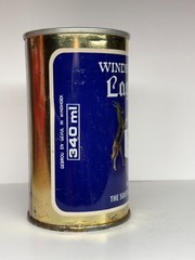Windhoek 340 ml. Straight Steel Beer Can (South Africa)