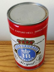 Error Munchen Germany Hofbrauhaus Royal Beer Can 330ml Upsidedown Steel