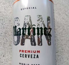 x4 EMPTY BEER CANS MARTINEZ ENGLAND, MAHOU MADRID, BLACK LABEL, BALTAS LITHUANIA