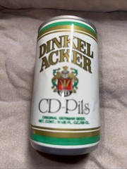 Vintage CD-Pilsener “DINKEL ACKER” Aluminum Empty Beer Can Stuttgart Co GERMANY