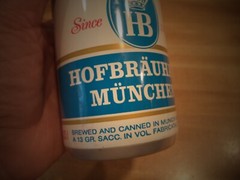 ROYAL HOFBRAUHAUS MUNCHEN 12 OZ ALUMINUM BEER CAN MUNICH WEST GERMANY SINCE 1589