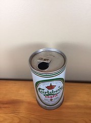 Vintage Beer Can Carlsberg Light Canada Copenhagen Carling O’keefe Pull Tab Brew