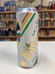 2024 EURO SOCCER FOOTBALL BITBURGER Beer can from GERMANY (50cl) Empty !!