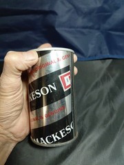 Vintage 1970s Mackeson Regular Beer Can Empty Can