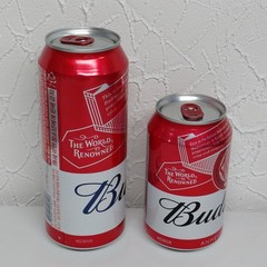 Budweiser’s Beer Can Empty. 500ml.