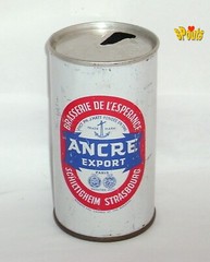 1960’s PARIS,FRANCE ANCRE EXPORT ALBRA BEER CAN ANCHOR STRASBOURG STRAIGHT STEEL