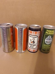 4 Different 16 Oz Foreign International Old Beer Cans