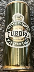 Tuborg Pilsener Lager 15 1/2 Oz 440 ml Beer Can England