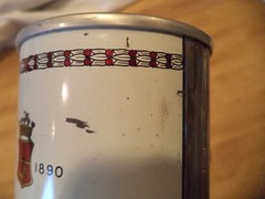 SAN MIGUEL 12 OZ STRAIGHT EDGE STEEL BEER CAN PHILIPPINES IMPORTED BY ANSOR CORP