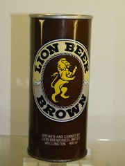 BEER CAN COLLECTABLE “LION BREWERY” KING BROWN 460 ML ALL STEEL BEER CAN
