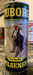 Tuborg “Der durstige Mann” Beer Can Denmark – 0.50 l ml – 16 Oz