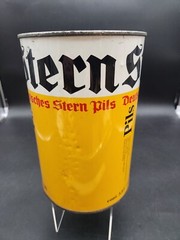 Vintage 1960s STERN Pils PARTY KEG GALLON 3.8L Min Beer Can Steel Barrel Germany