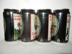 4 GUINNESS POSTERS Beer cans from AUSTRALIA (375ml) Empty Beercan !!