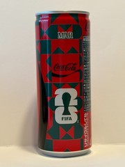 Empty coca cola ZERO 250ml 2026 FIFA World Cup MAR Morocco limited Can Japanese