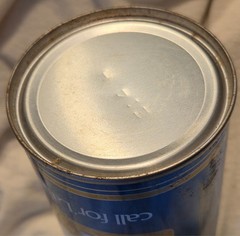 Labatt’s Blue Beer Can – Canada – 341 ml – (about 12 Oz) – Button Top @1973