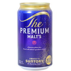 SUNTORY THE PREMIUM MALT’S 350ml BEER JAPAN JAPANESE EMPTY CAN #74