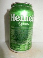 HEINEKEN Lager Beer can from HOLLAND for MEXICO (33cl) Empty !