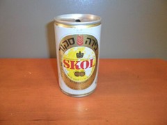 1983 SKOL Vintage Steel Beer Can Pull Tab Brewed in Rotterdam, Holland, 11.6 OZ