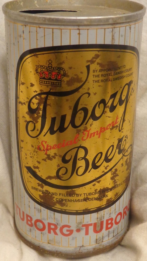 Tuborg Special Import Beer Can – Denmark – Steel – 35.5 CL – 12 Ounce @1970’s