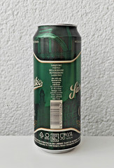 Empty 2024 Sarajevsko 0,0% Beer can; 500 ml/16.9 fl oz; BOTTOM opened (Bosnia)