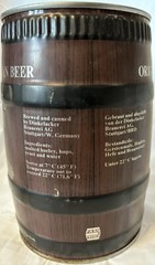 IMPORTED 5 LITER DINKEL ACKER MINI BEER KEG GERMAN GERMANY EMPTY CAN