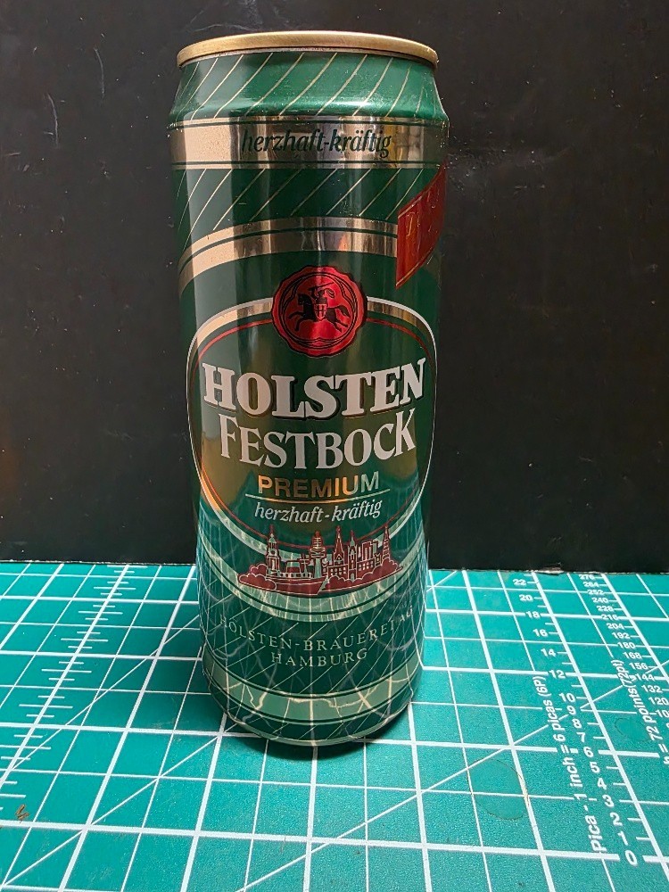 HOLSTEN Festbock Premium Imported Beer Can-500ml (1994)- Germany (TRAY 5)