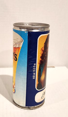 Tennent’s Girls Lager Beer May paper label beer can 15.5oz steel Scotland