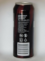 Empty Beer Can LEADER Obolon 500 ml. Ukraine 2021 Bottom Open