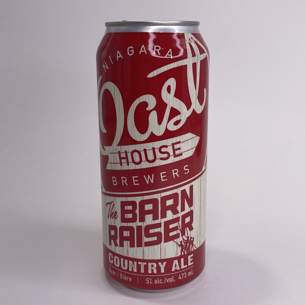 EMPTY 2022 Oast House Barn Raiser Ale Tall Boy Beer Can Niagara-On-The-Lake ON
