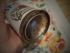 MODELO ESPECIAL CERVEZA STRAIGHT EDGE STEEL BEER CAN HENCHO EN MEXICO
