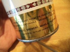 SAN MIGUEL 12 OZ STRAIGHT EDGE STEEL BEER CAN SAN MIGUEL BREWERY PHILIPPINES