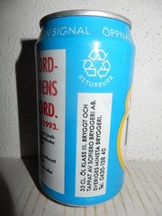 1993 GUINNESS REKORD SOFIERO 1888 Beer can from SWEDEN (330ml) Empty Beercan !!