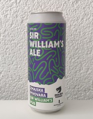 Empty 2022 Sir William’s Ale Beer can; 500 ml/16.9 fl oz; TOP (Croatia)