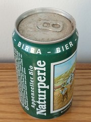 Switzerland Swiss Naturperle Lager Appenzeller Bio 330 ml Beer Can