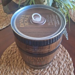 DINKEL ACKER 5-Liter beer can. **NICE ** Good condition with stoppers