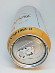 Empty Beer Can BOCHOLTER KWIK 500 ml. Belgium 2022 Bottom Open!