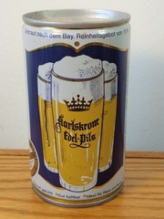 Germany Karlskrone Edel Pils Kaiser Brau Beer Can 330ml Steel