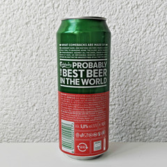 30 Years Partnership w/ Liverpool FC – Empty Beer can BOTTOM opened; Croatian Ed