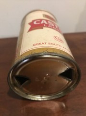 Castle Lager beer can. South Africa. Straigth Steel. 340ml.