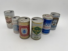 Collectible Beer Can Bundle – Vintage Mixed Brand Six Pack #18 – 1970’s-1980’s