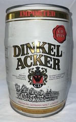 DINKEL ACKER BEER, Can Mini Keg, Germany!