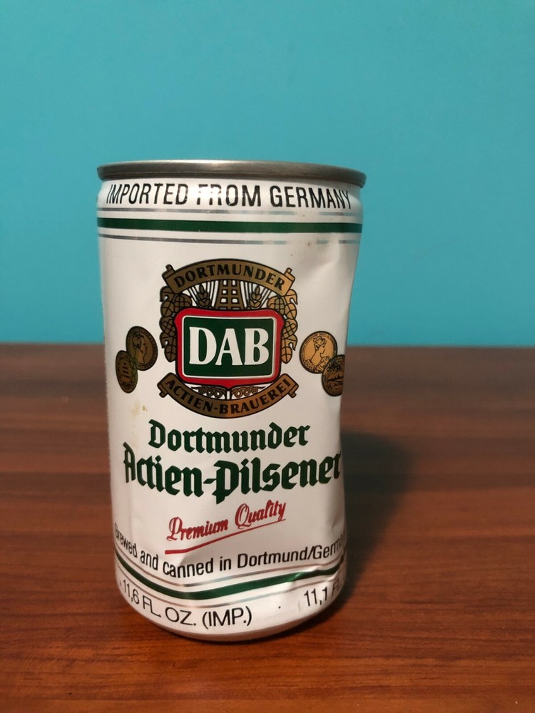 Old Vintage “DORTMUNDER ACTIEN” Aluminum Empty Beer Can Dortmund Co ,GERMANY