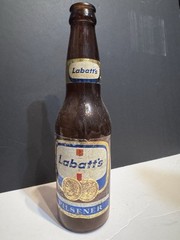 Vintage Beer Bottle – Labatt’s Pilsner 1970s Toronto Canada Empty