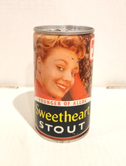 Tennent Sweetheart Stout Younger of Alloa 11.66oz beer can Glasgow, Scotland