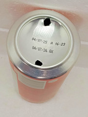ZIBERT 0.0 Grapefruit Alcohol Free Empty Beer Can 500ml Ukraine 2025 Bottom Open
