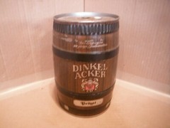 DINKEL ACKER 5 LITER MINI BEER KEG~GERMANY #61