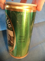 CASCADE SPARKLING PALE ALE 370ml ROUND EGDE STEEL BEER CAN TASMANIAN, AUSTRALIA